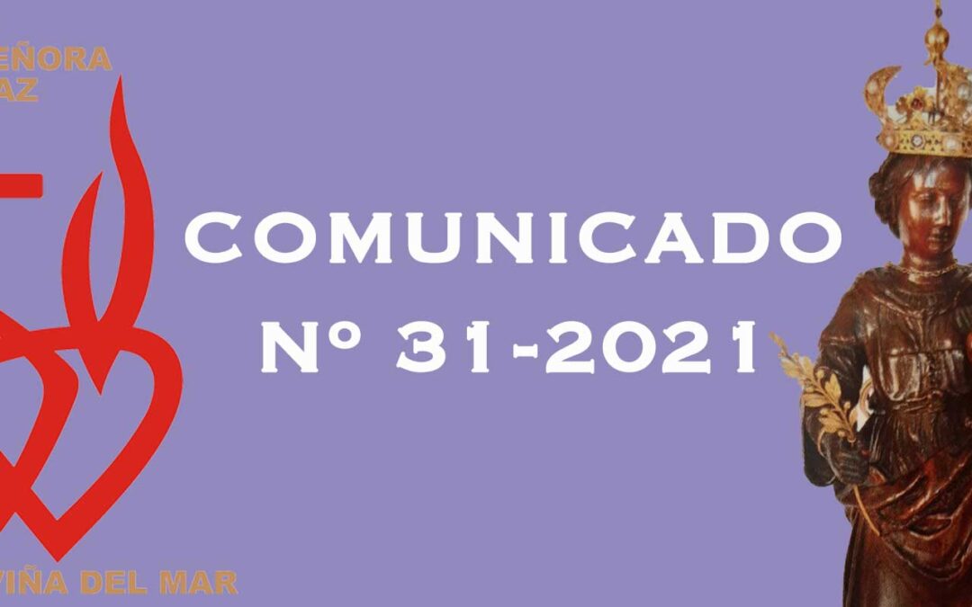 COMUNICADO 31-DIRECCIÓN